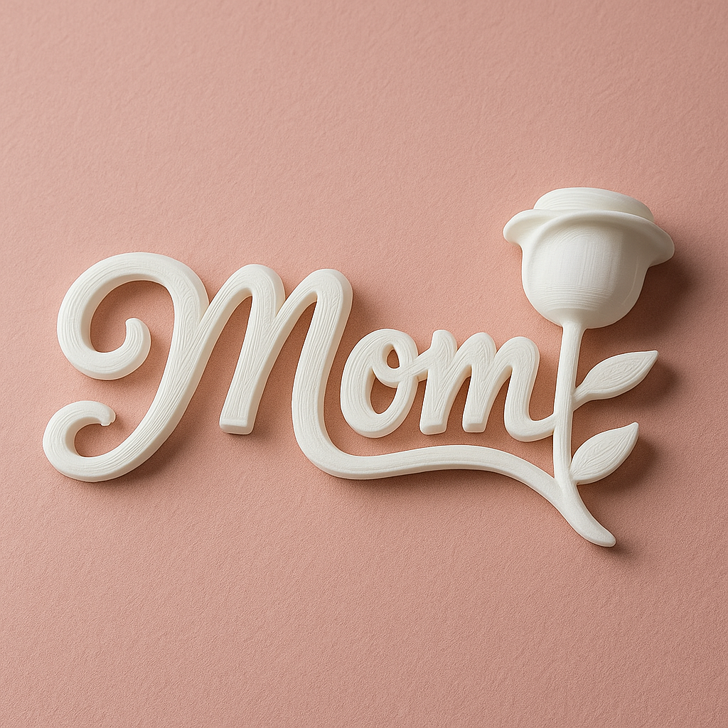 מתנת Mom פרחונית